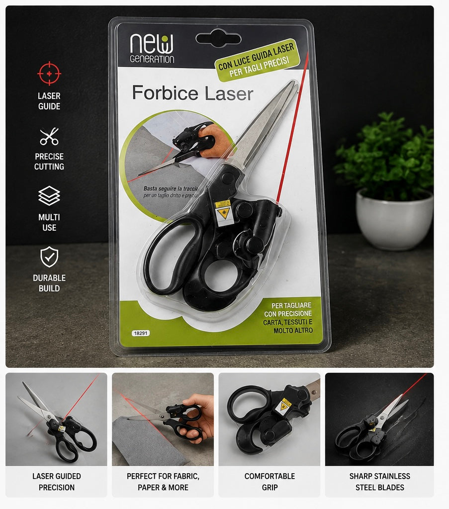 New Generation Laser
Guided Scissors