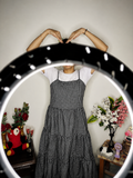 Gingham Tiered
Maxi Dress